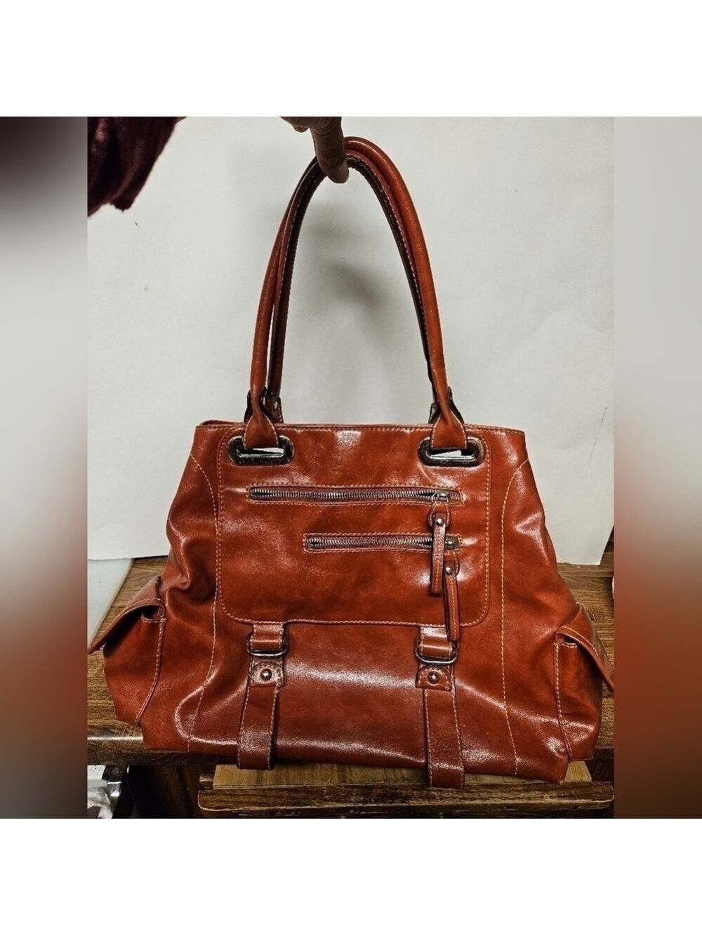 Aldo Caramel Hobo Shoulder Bag